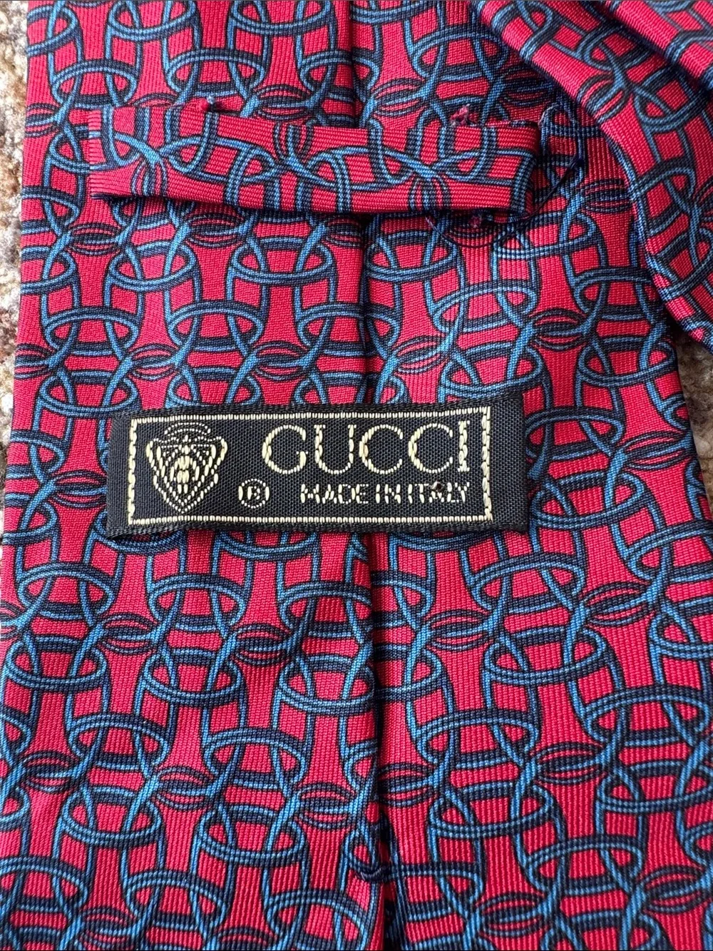 Gucci silk tie